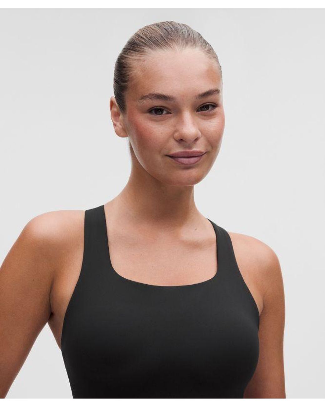 lululemon athletica Purple – All-Time Hero Sports Bra Medium Support D/Dd Cup – – Size Large