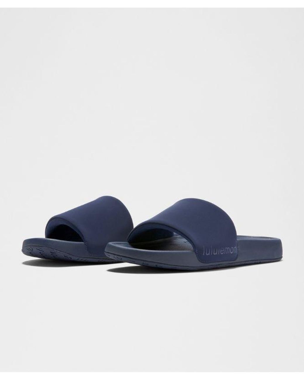 lululemon athletica Blue – Restfeel Slides – –