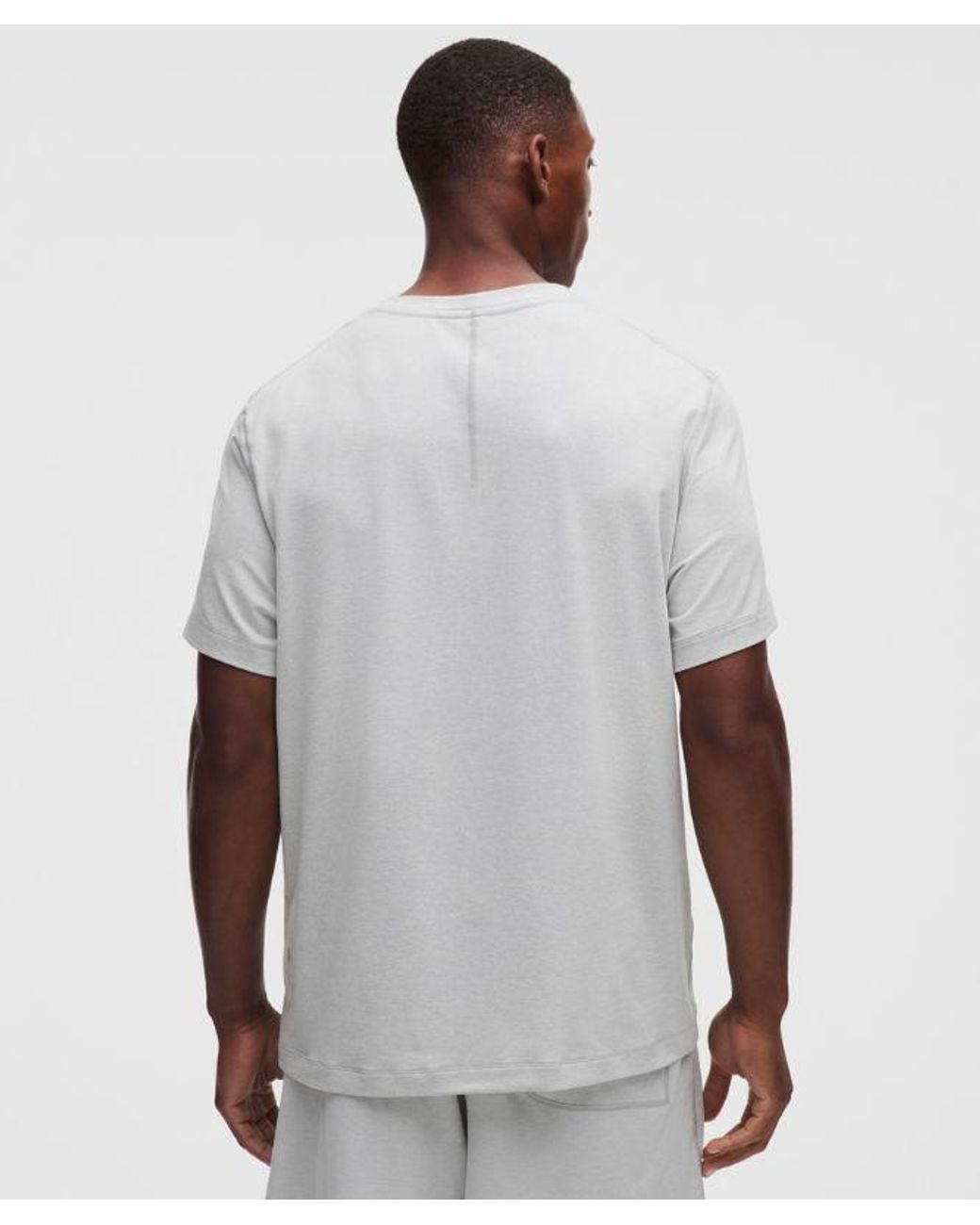 lululemon athletica White – Soft Jersey Short-Sleeve Shirt – – Size Large for men