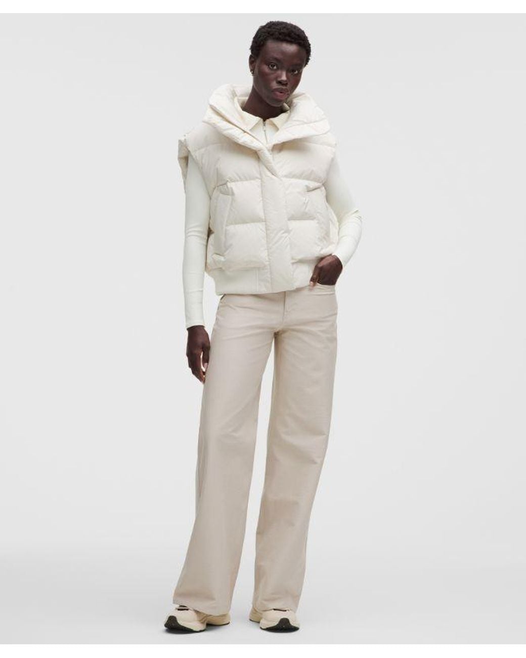 lululemon athletica Natural Wunder Puff Bomber Vest