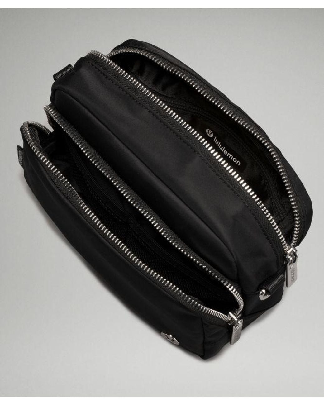 lululemon athletica Black – Everywhere Crossbody Bag 2L Metal Hardware –