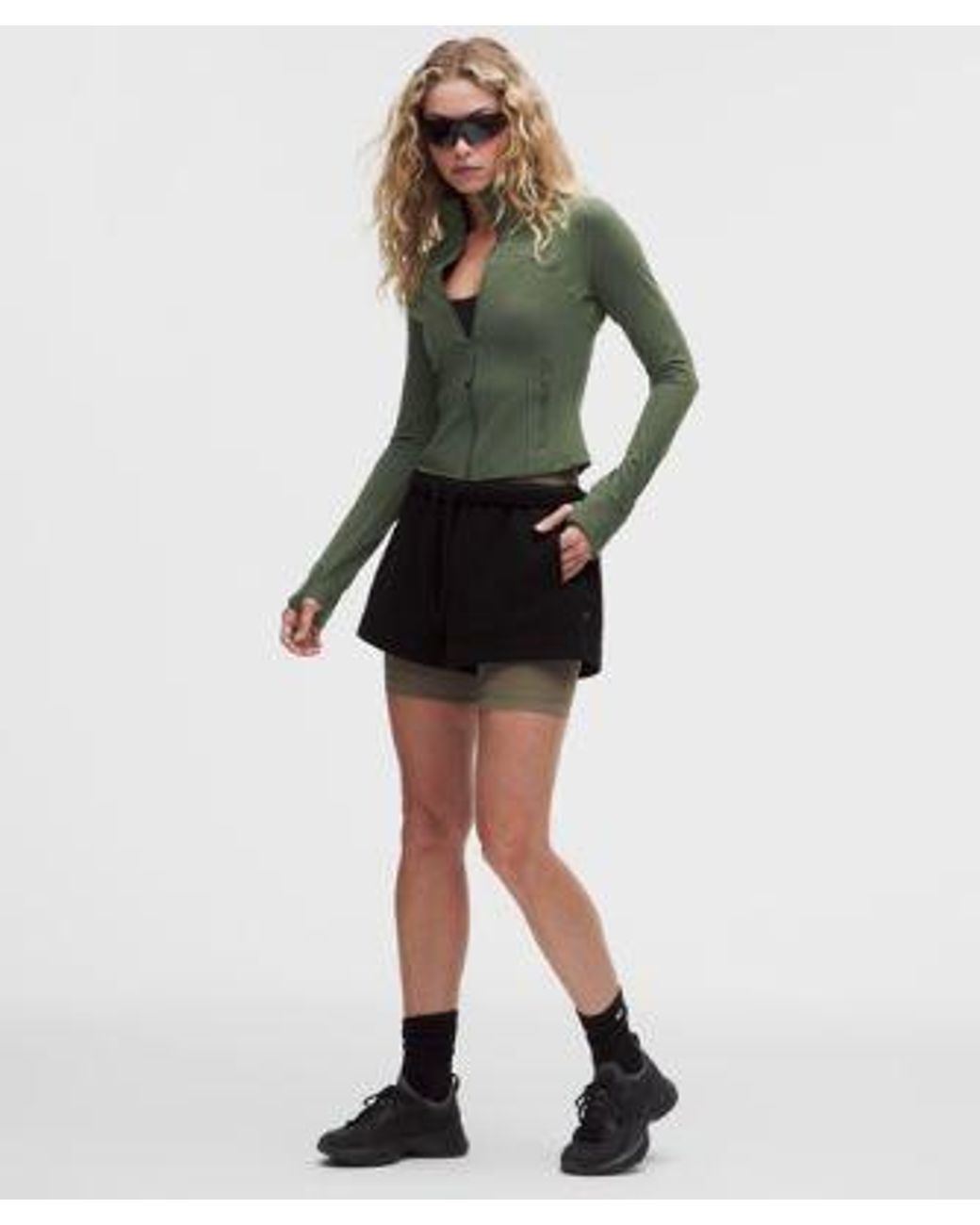 lululemon athletica Green Define Cropped Jacket
