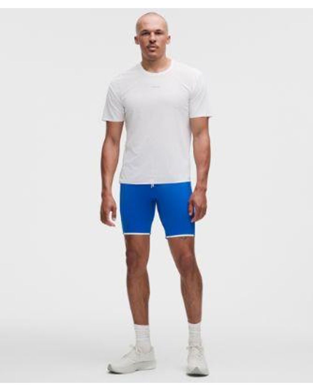 lululemon athletica Blue – Nulux Running Half Tight Shorts – 8" – – Size Large for men