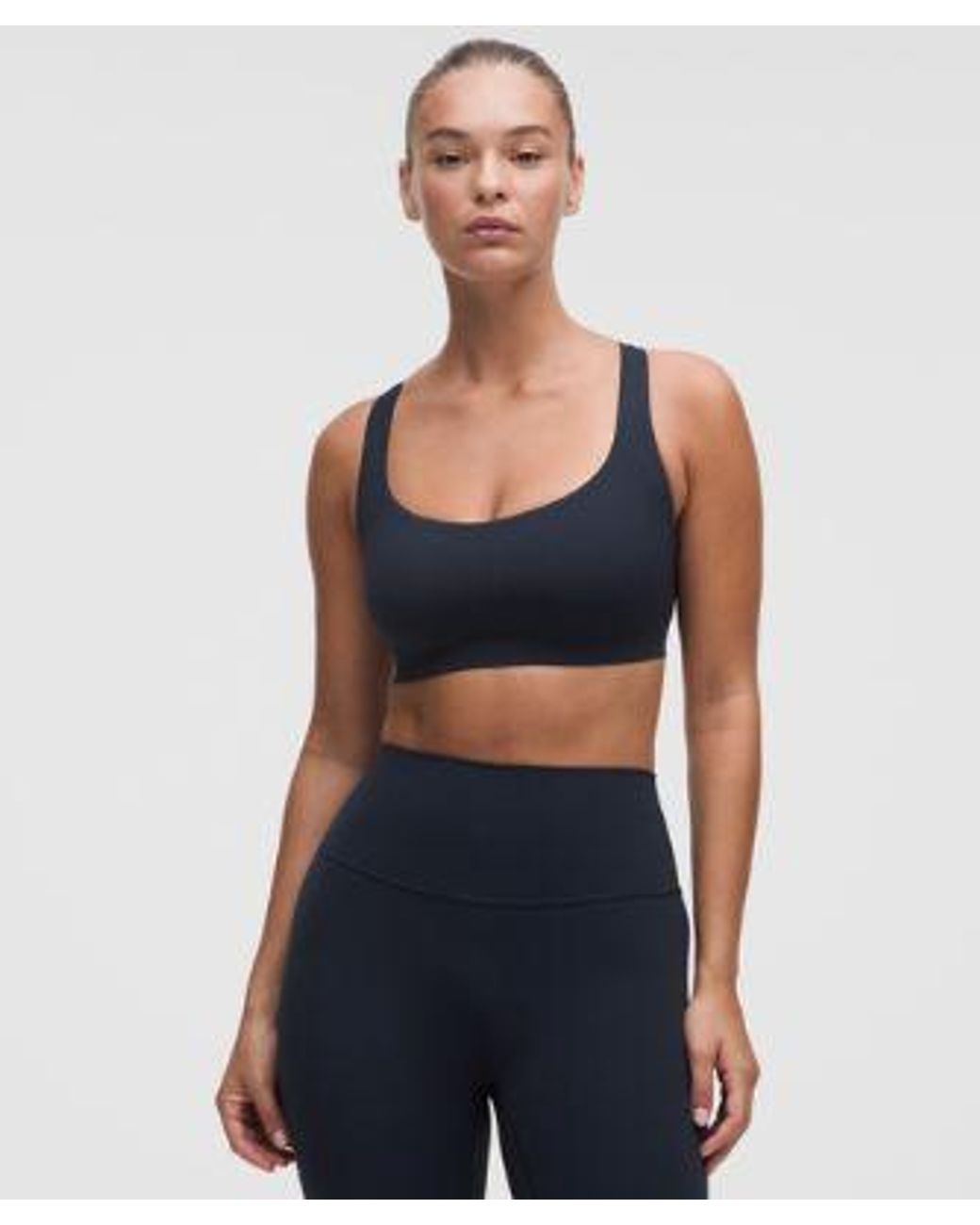 lululemon athletica Blue Flexyflex Strappy Yoga Bra