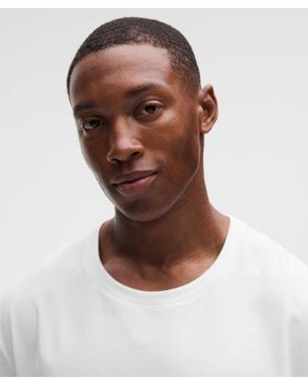 lululemon athletica White Everyday Cotton Blend Relaxed T-Shirt for men