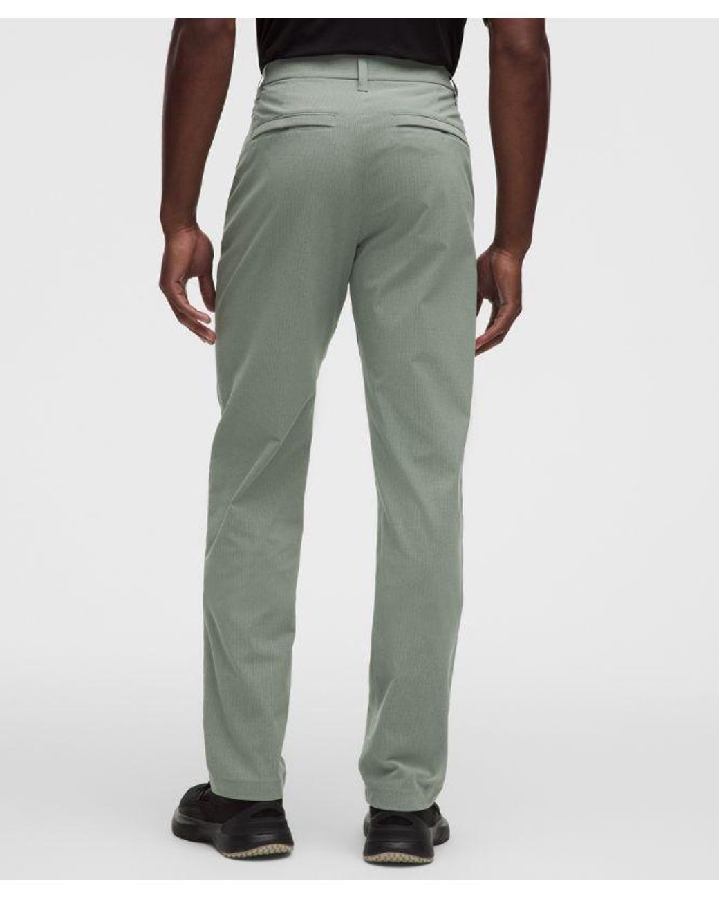 lululemon athletica Black – Abc Classic-Fit Trousers 32L – /Pastel – Size 12 for men