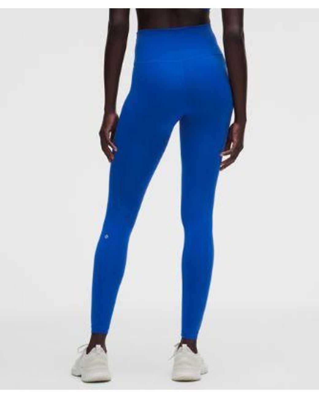 lululemon athletica Blue Wunder Train No Line High-Rise Tight 28"