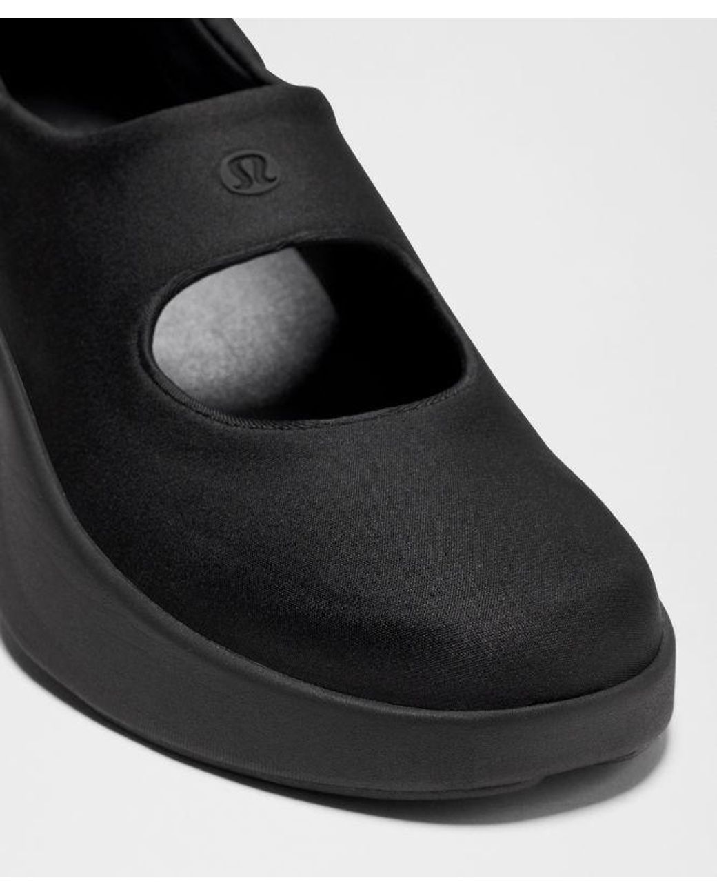 lululemon athletica Black Mary Train Sneaker