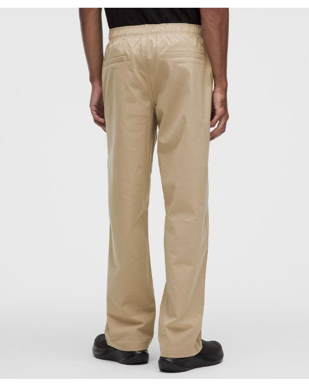 lululemon athletica Black – Smooth Track Pants Regular – Color Khaki – Size Large for men