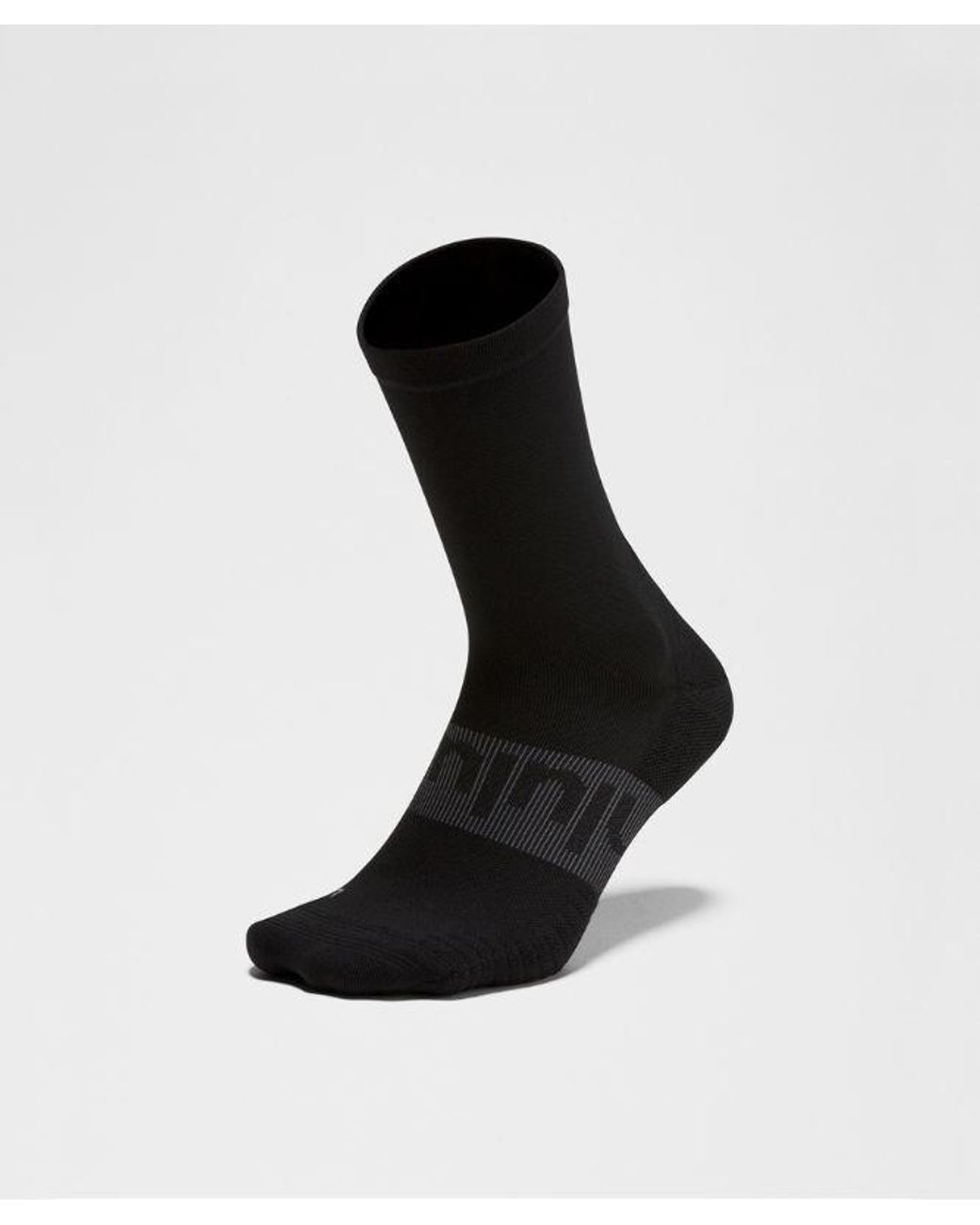 lululemon athletica Black Power Stride Crew Socks