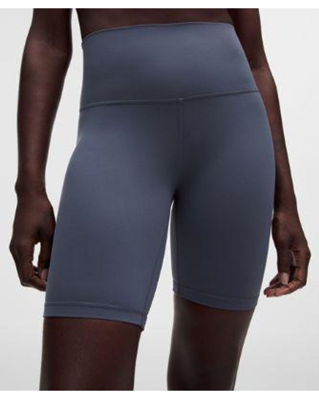 lululemon athletica Blue – Align High-Rise Shorts – 8" – – Size 4