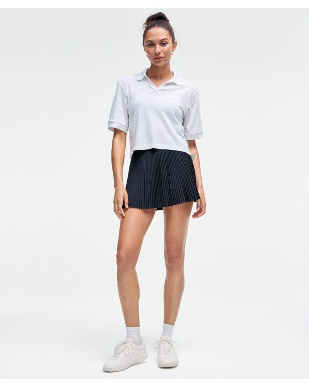 lululemon athletica Blue Varsity High-Rise Pleated Tennis Skirt