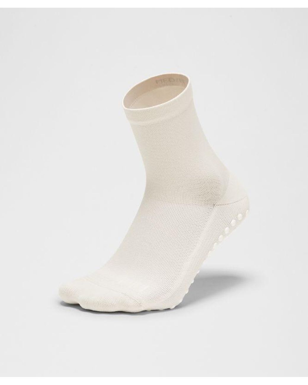 lululemon athletica White – Find Your Balance Grip Quarter Socks – – Size Large