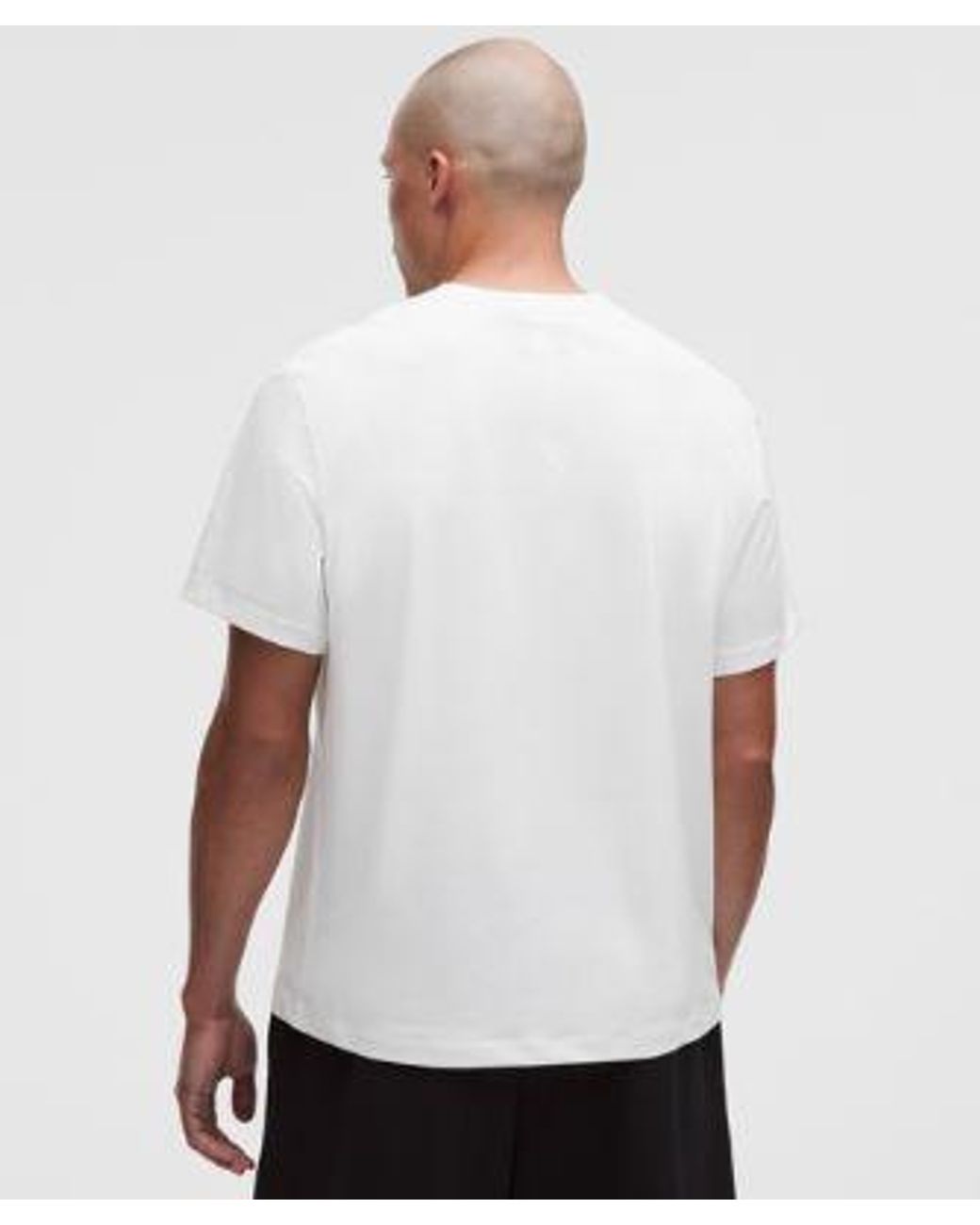 lululemon athletica White Soft Jersey Short-Sleeve Shirt for men