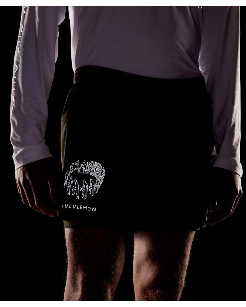 lululemon athletica Brown – X Geoff Mcfetridge Fast And Free Lined Running Shorts – 5" – – Size Large for men