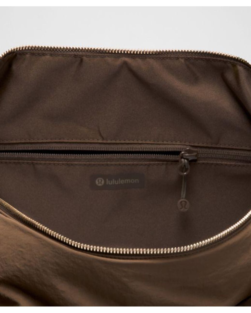 lululemon athletica Brown – Convertible Ruched Crossbody Bag Large 16L –