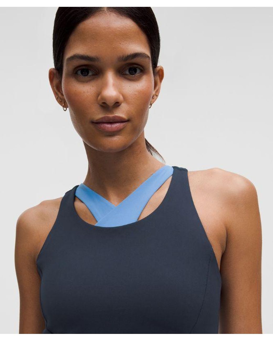 lululemon athletica Blue – Wunder Train Racerback Tank Top Medium Support, B/C Cup – – Size 4