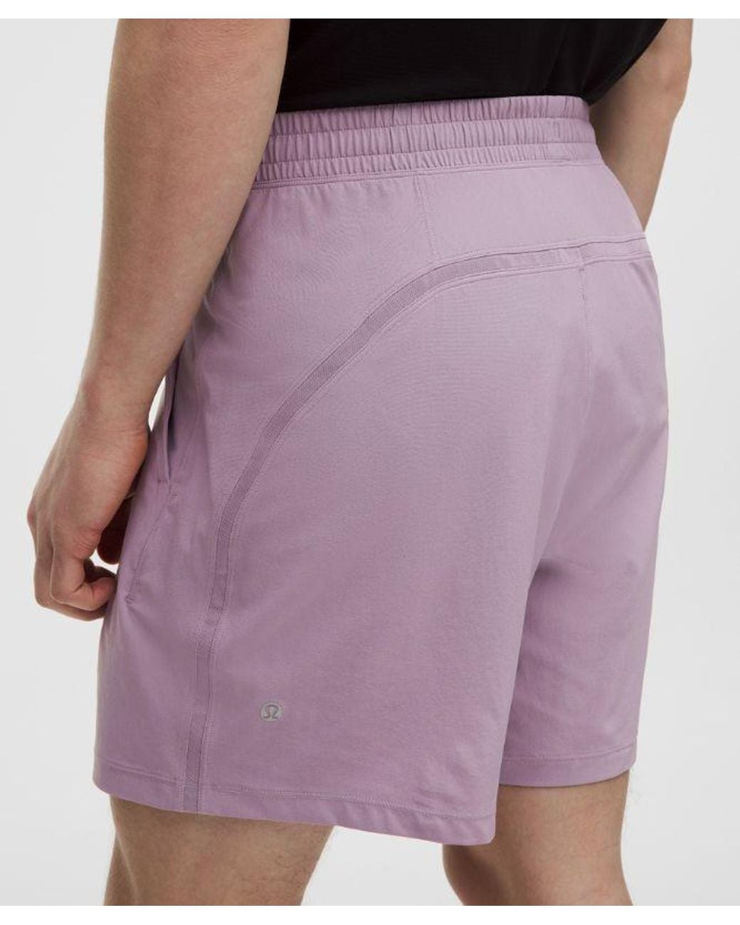 lululemon athletica Black Pace Breaker Linerless Short 7" for men