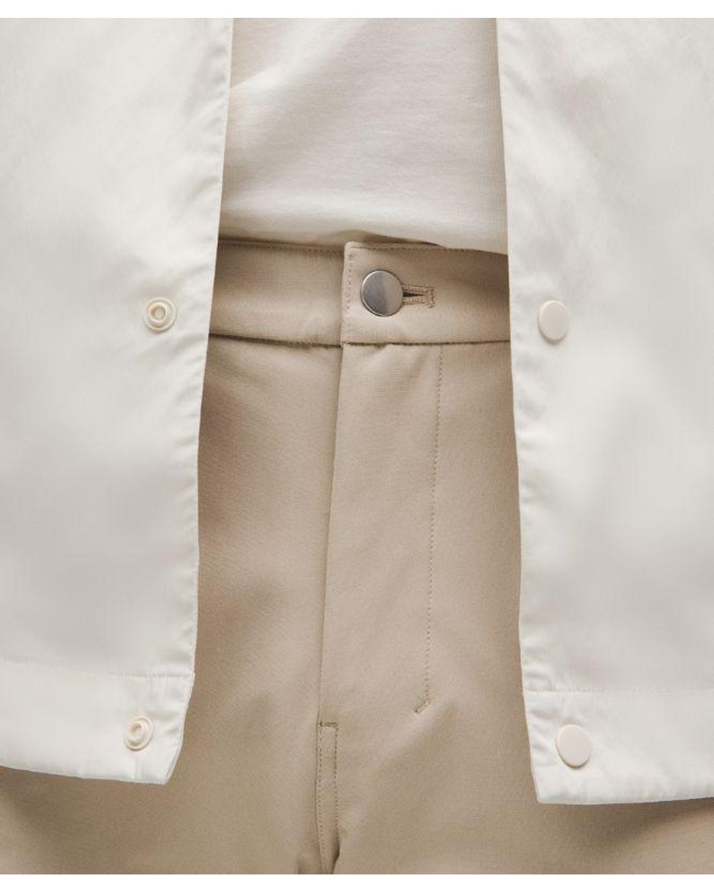 lululemon athletica White Abc Slim-Fit 5 Pocket Pant 28L for men