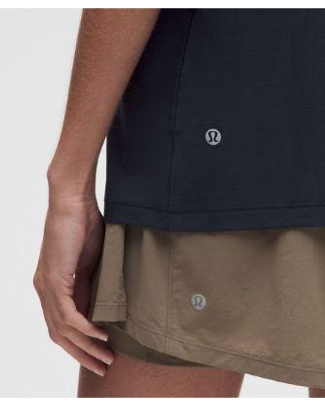 lululemon athletica Blue – Jersey Training Short-Sleeve Shirt – – Size 4