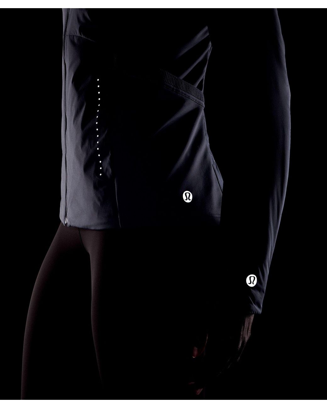 lululemon athletica Blue Down For It All Running Jacket