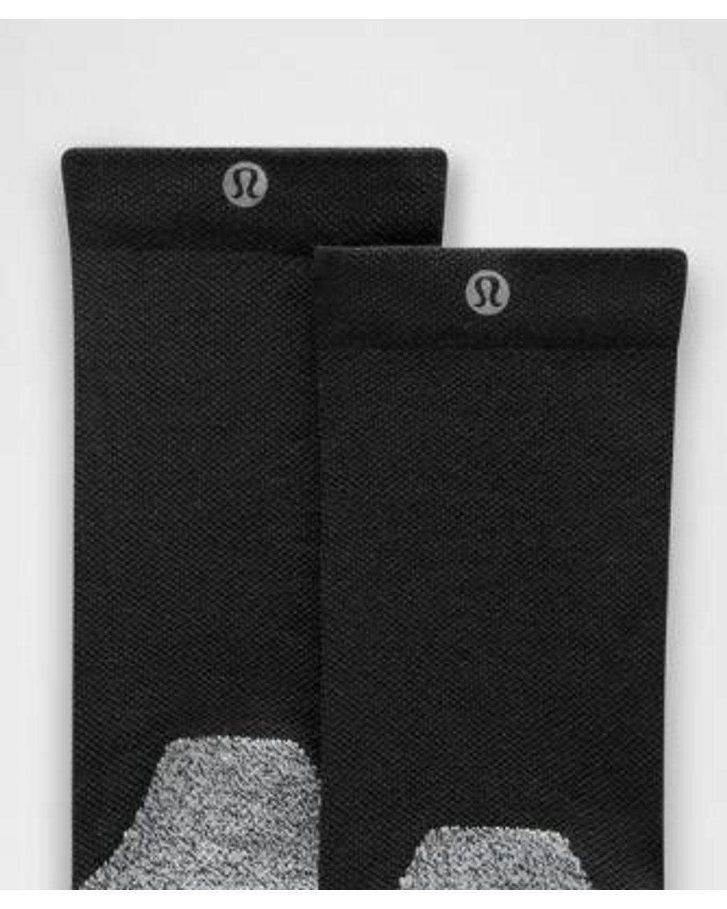 lululemon athletica Black Power Stride Cushion Crew Socks