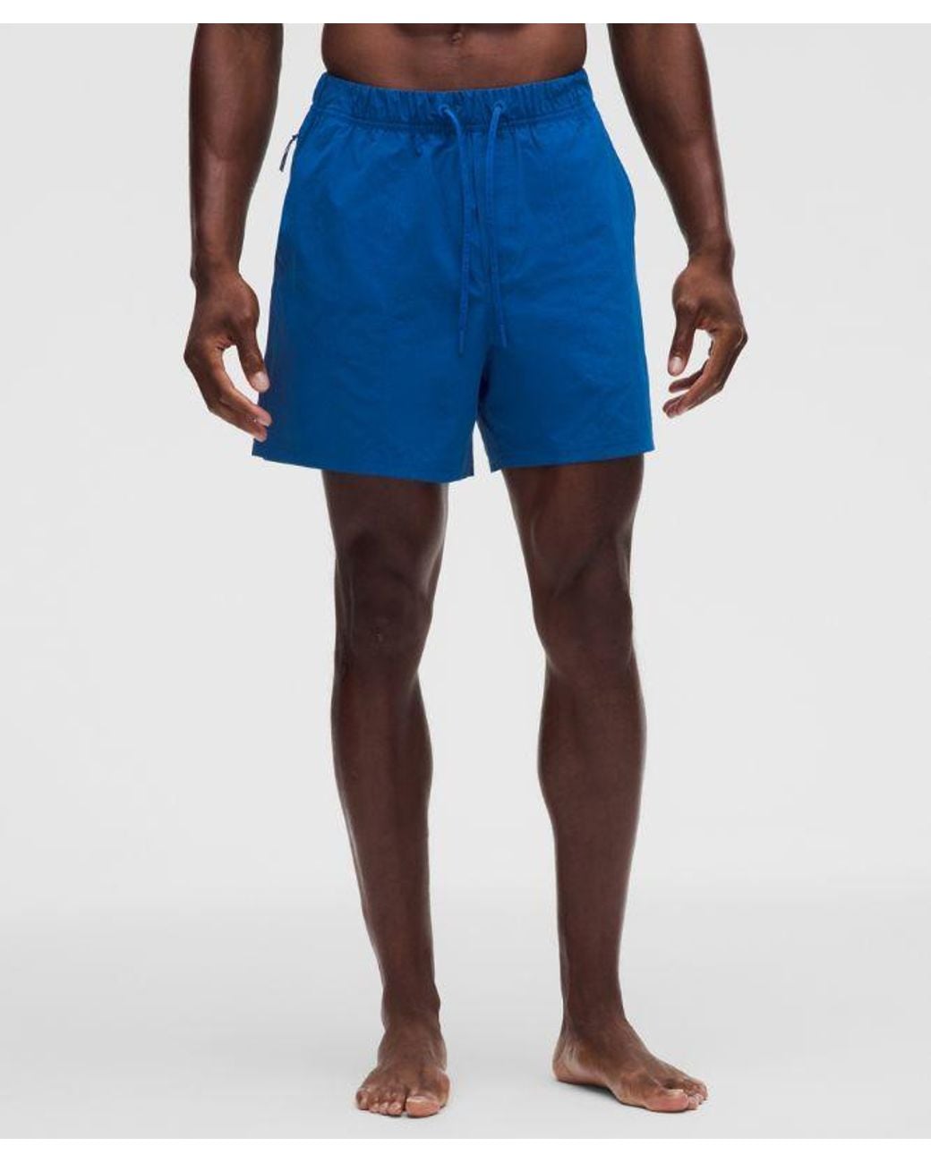 lululemon athletica Blue Beach To Trail Lined Short 5" for men