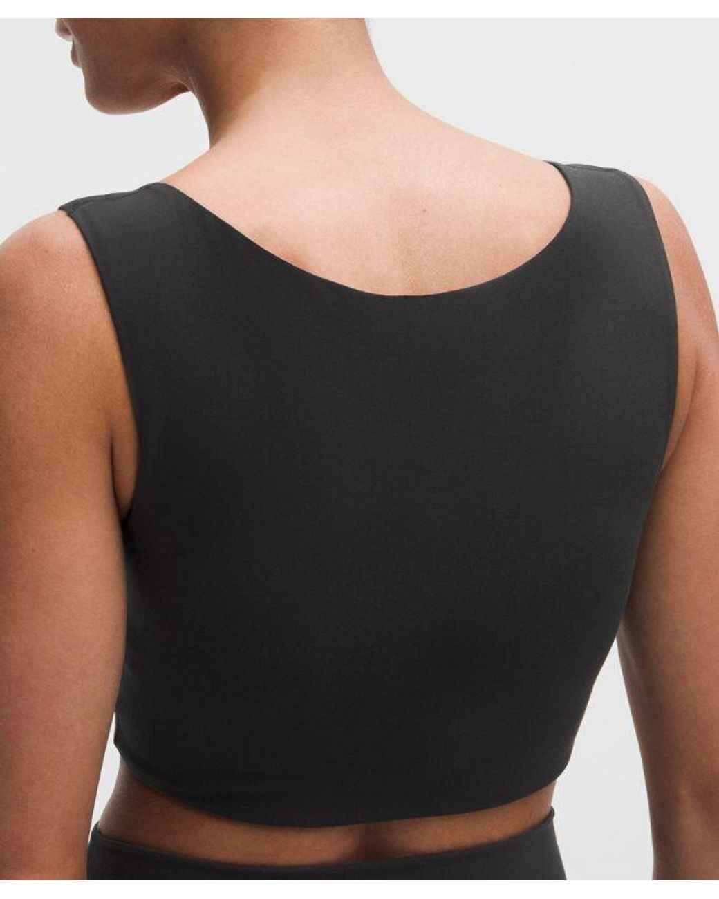 lululemon athletica Black Bend This Boat And Scoop Bra