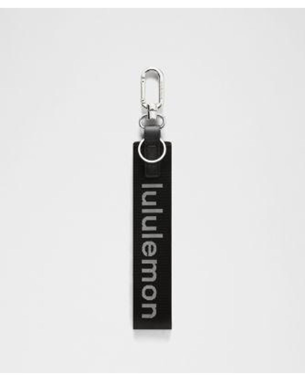 lululemon athletica White Never Lost Keychain