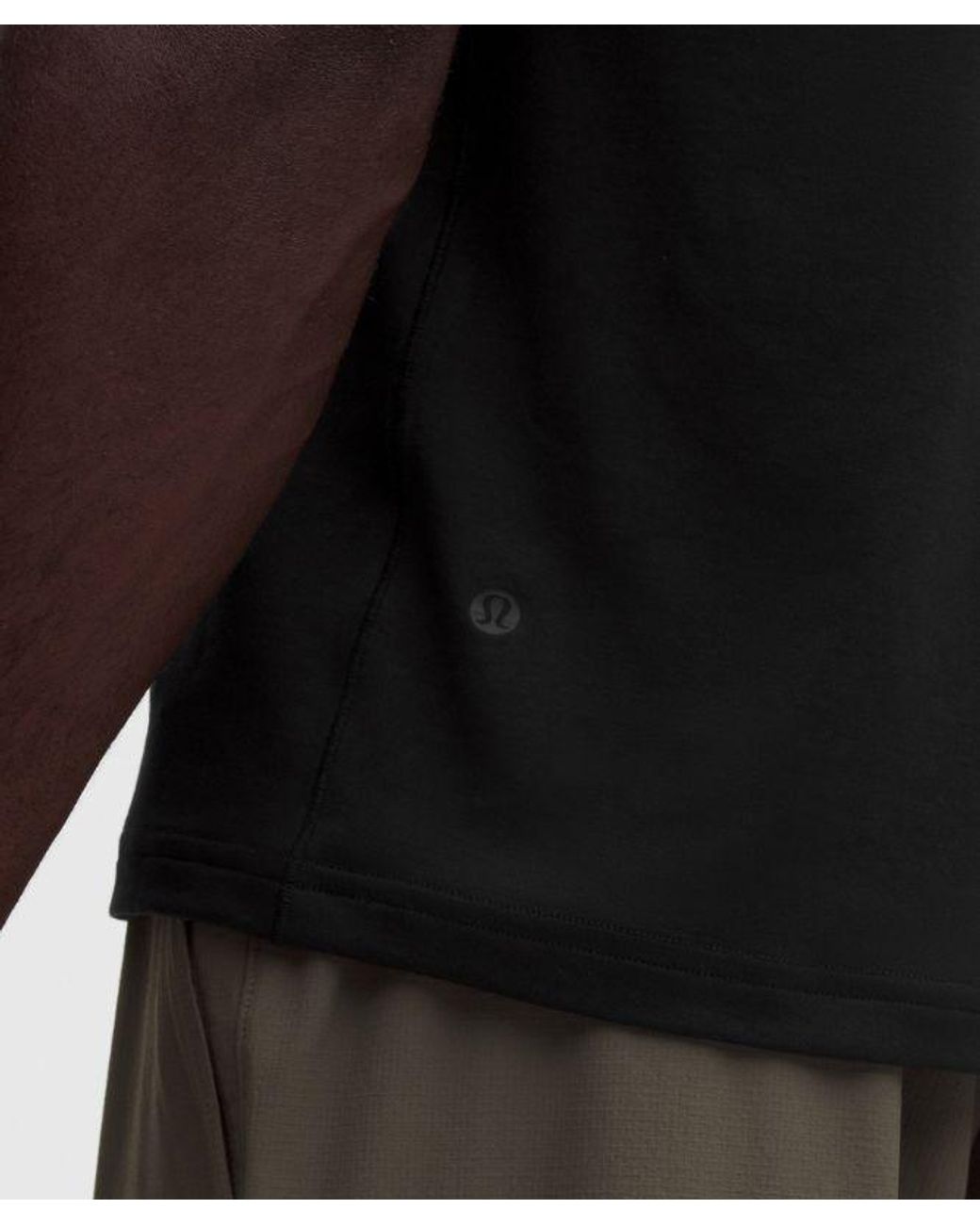 lululemon athletica Black Everyday Cotton-Blend Classic T-Shirt for men