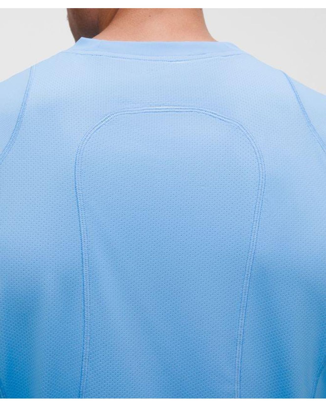 lululemon athletica Blue – Perforated Mesh Tank Top Slnsh Collection – – Size Large for men