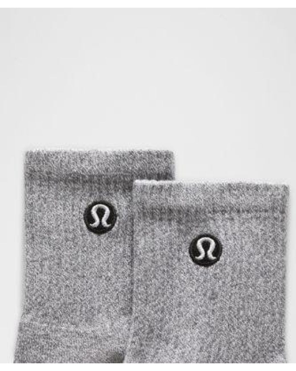 lululemon athletica White – Daily Essential Quarter Socks 6 Pack – /Light/ – Size Large