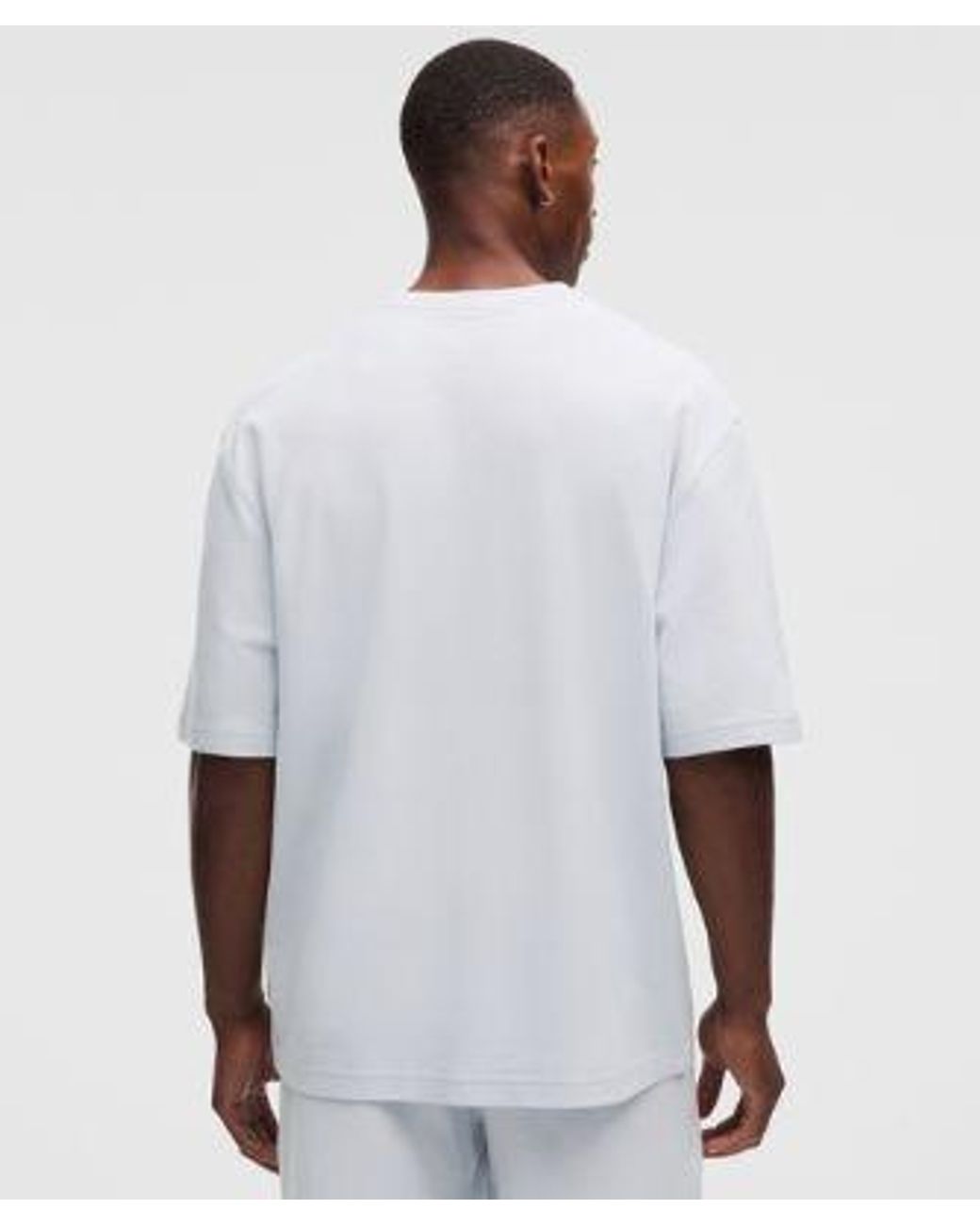 lululemon athletica White Pique Performer Relaxed T-Shirt for men