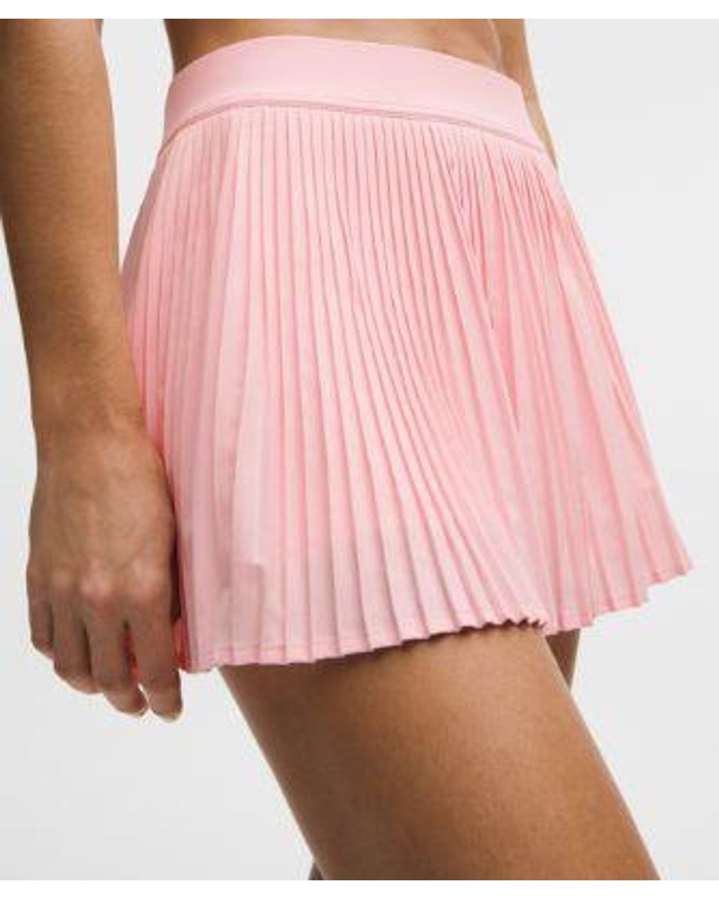 lululemon athletica Pink Repleat High-Rise Tennis Skirt