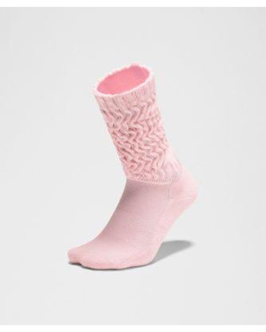 lululemon athletica Pink Slouch Socks