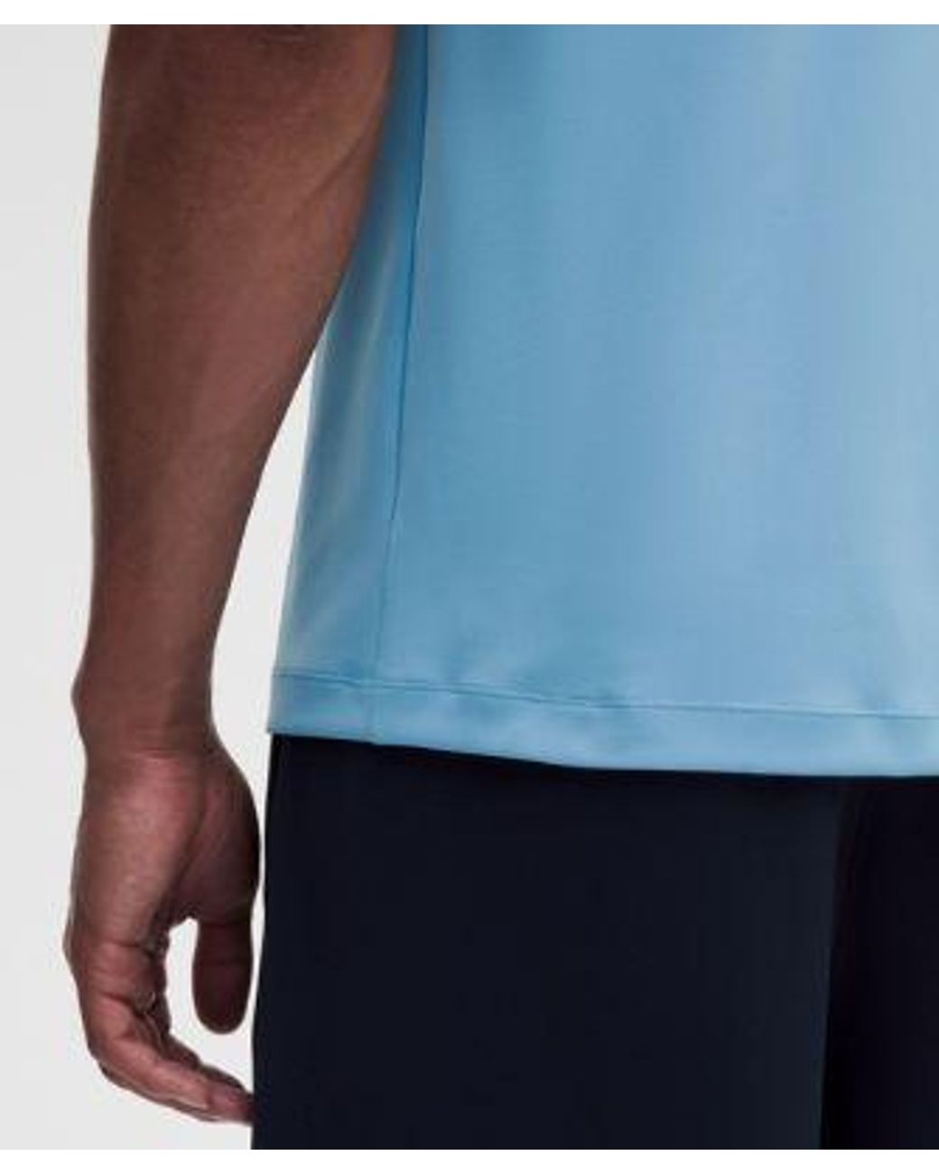 lululemon athletica Blue Showzero Slim-Fit Mockneck Shirt for men