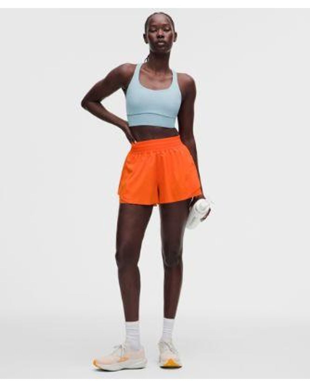 lululemon athletica Orange Shake It Out High-Rise Running Short 2.5"