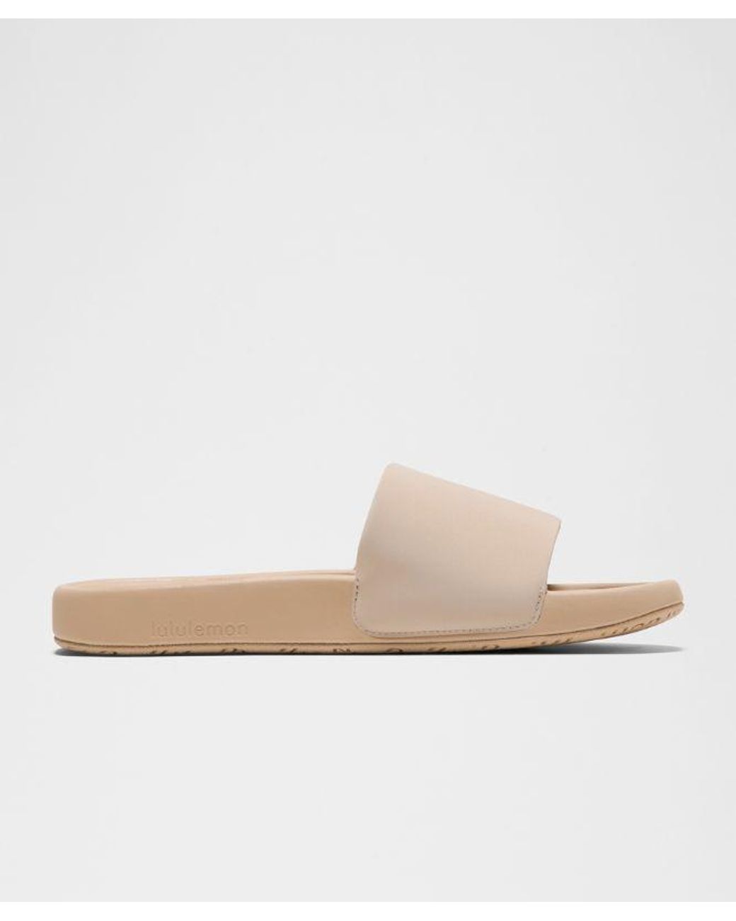 lululemon athletica Natural – Restfeel Slides – Size 14