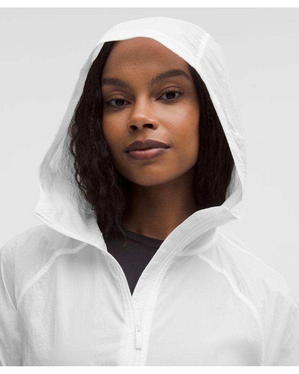 lululemon athletica Hood Lite Jacket - Color White - Size 0