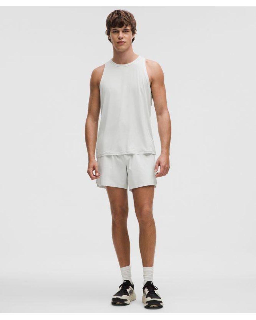 lululemon athletica White Mile Maker Ripstop Linerless Short 6" for men