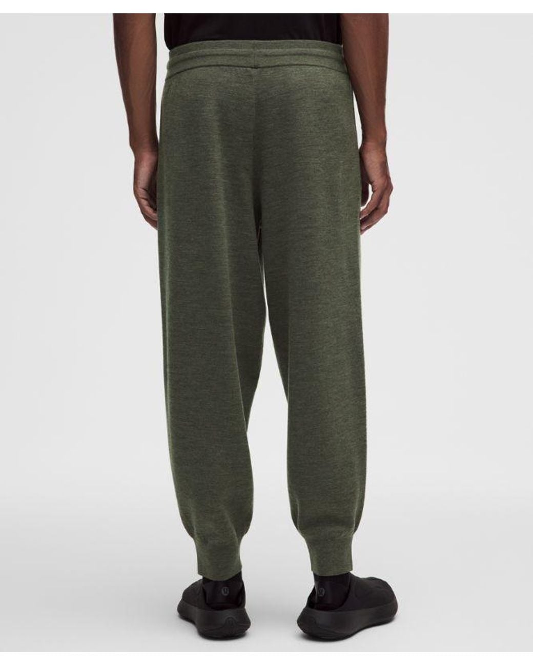 lululemon athletica Black – Merino Knit Joggers Regular – – Size Large for men