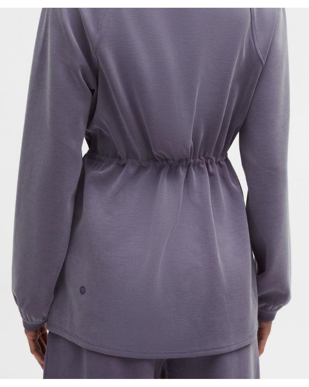 lululemon athletica Purple – Softstreme Cinch-Waist Full-Zip Jacket – – Size Small