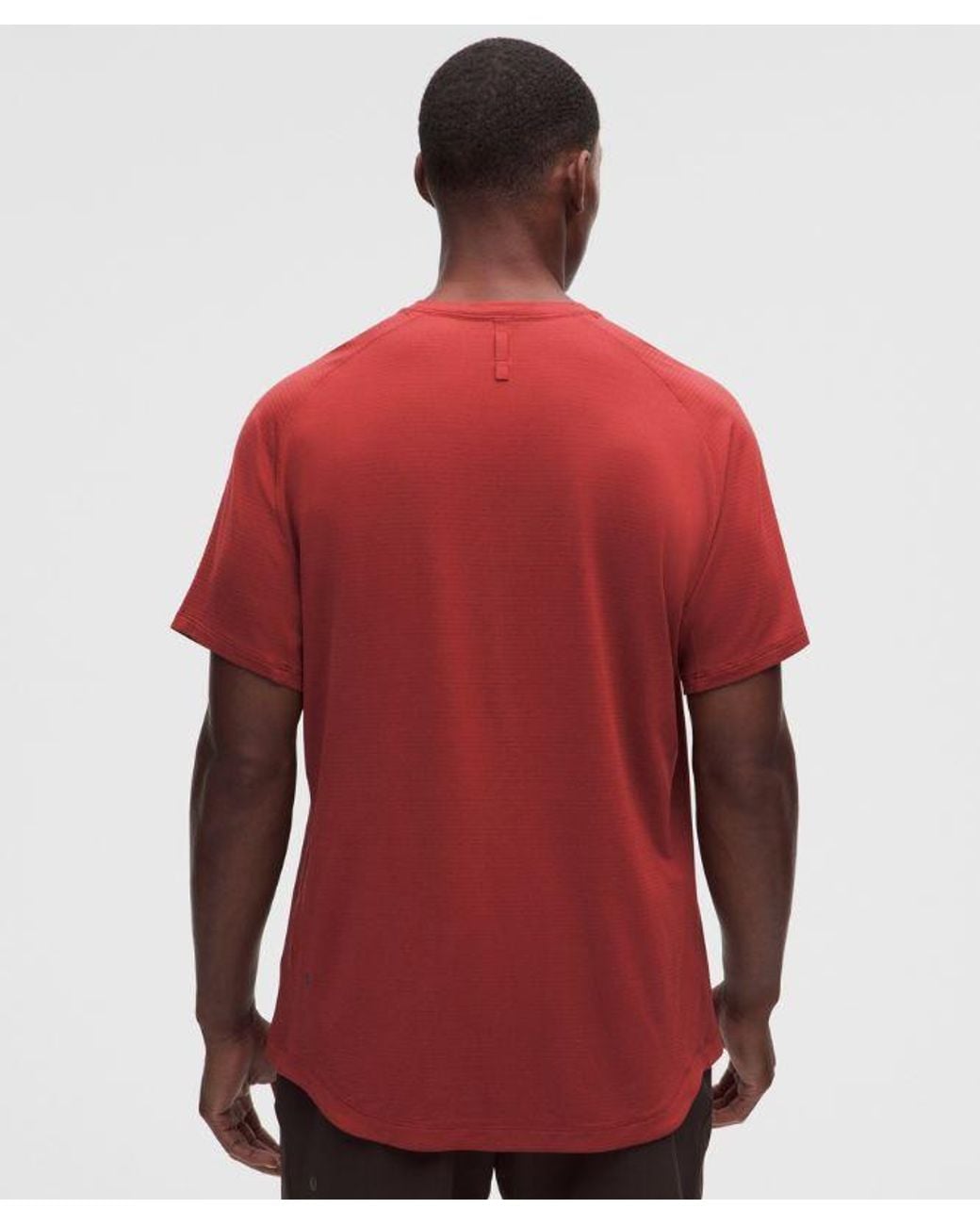lululemon athletica Red License To Train Short-Sleeve Shirt for men