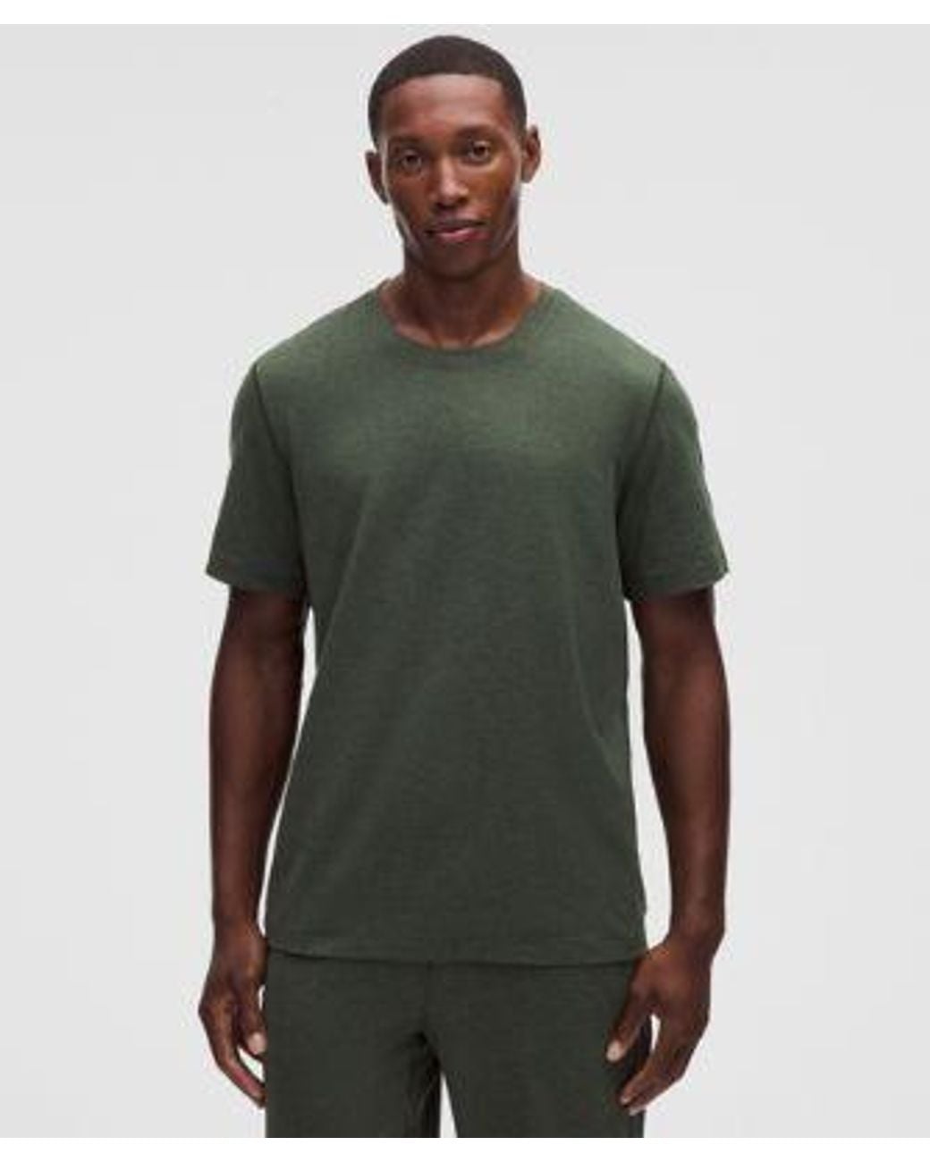 lululemon athletica Green Soft Jersey Short-Sleeve Shirt for men