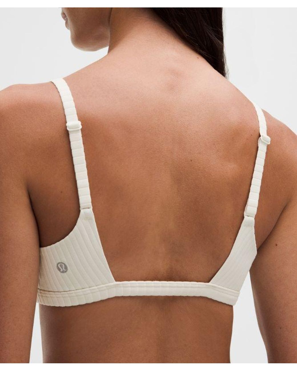 lululemon athletica Brown – Ribbed Cami-Strap Sports Bra Light Support, B/C Cup – –