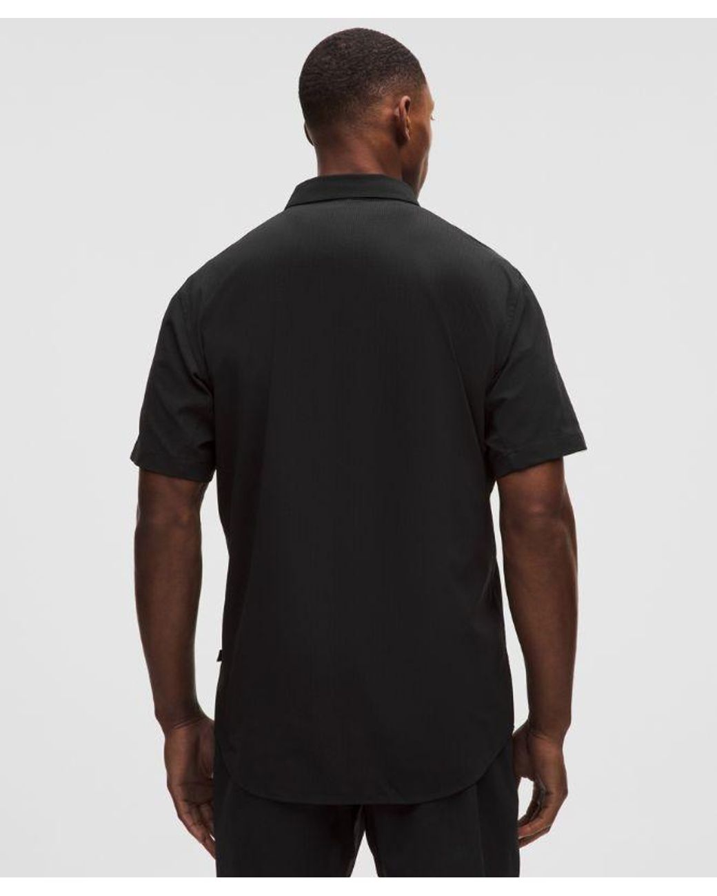 lululemon athletica Black Airing Easy Short-Sleeve Shirt