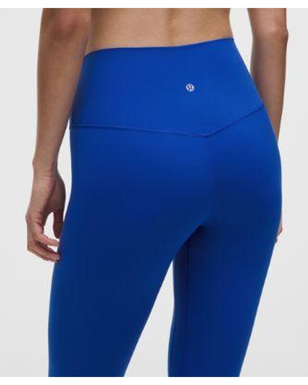 lululemon athletica Blue Align High-Rise Crop 21"