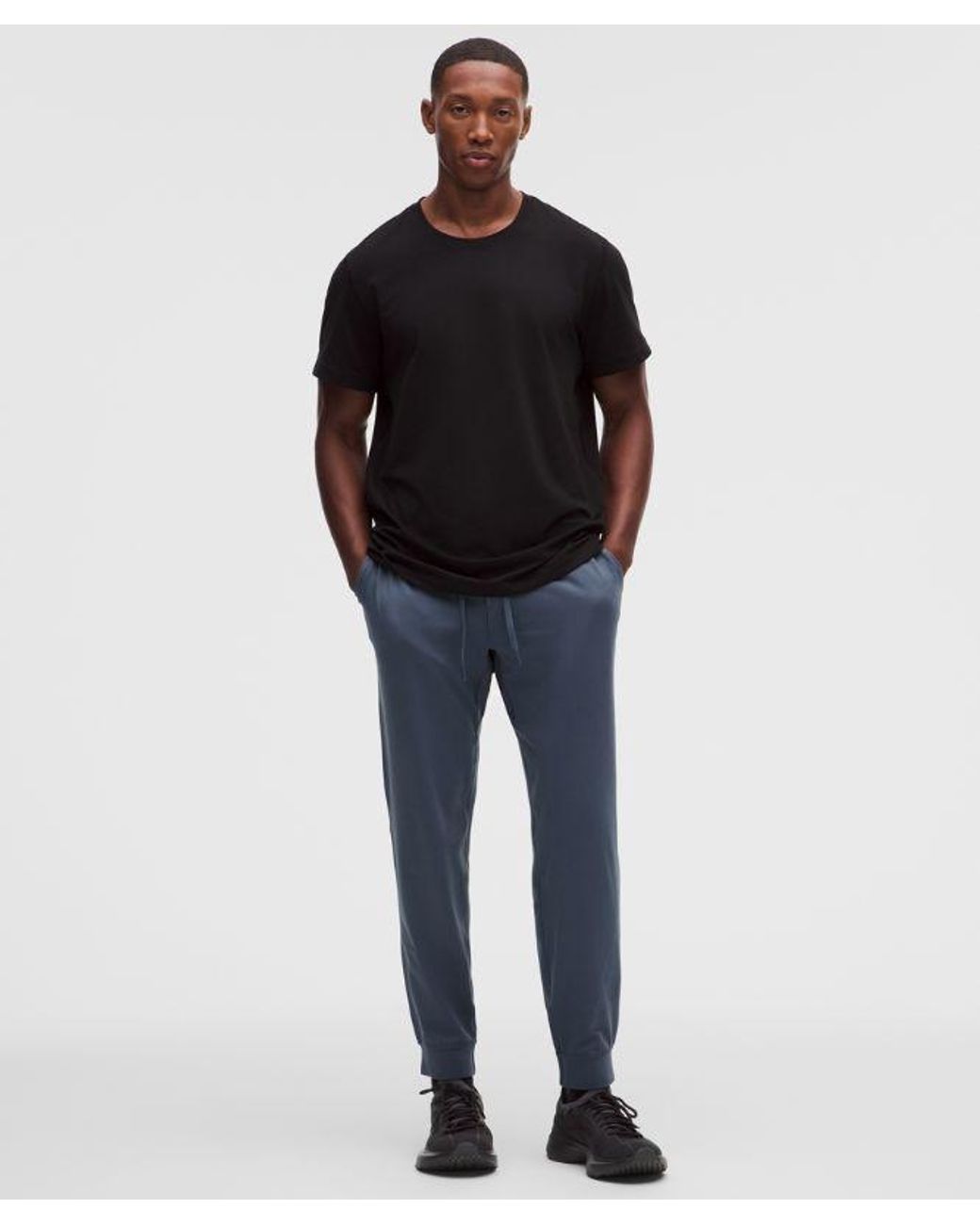 lululemon athletica Black – Soft Jersey Joggers Regular – – Size Large for men