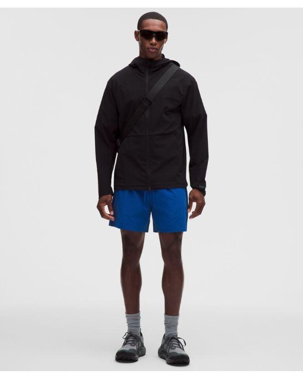 lululemon athletica Blue Beach To Trail Lined Short 5" for men