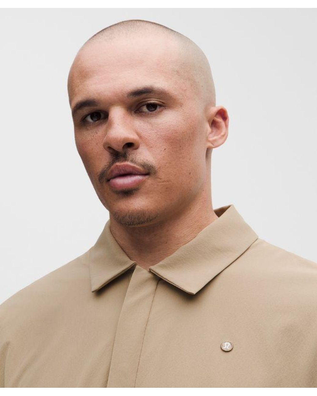 lululemon athletica Natural – Water-Repellent Golf Pullover – Color Khaki – Size Large for men